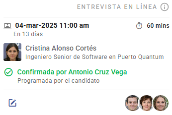 Tarjeta de actividad