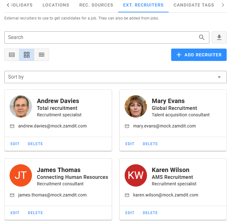 Managing External Recruiters