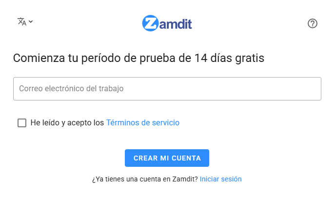 Registra tu dirección de correo electrónico