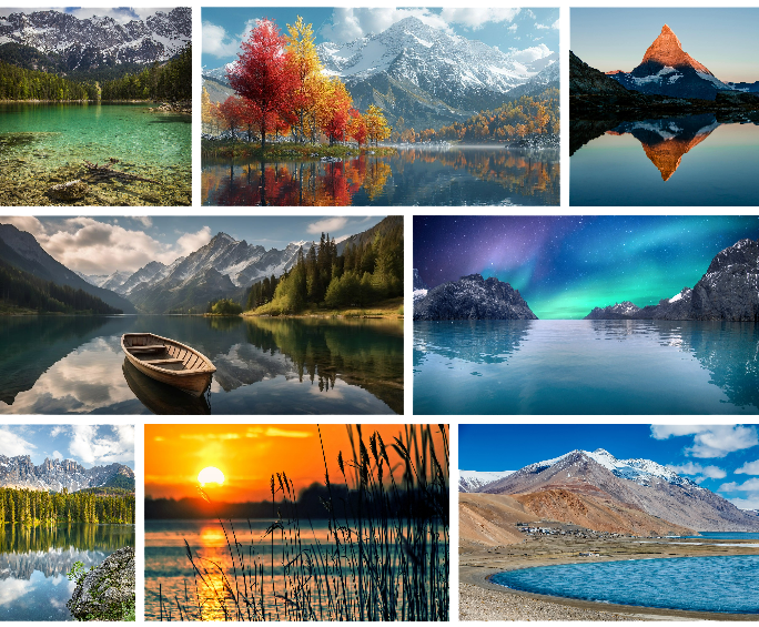 Side by Side Flexible Grid Gallery