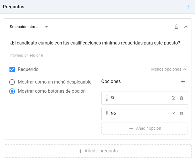 Preguntas de entrevista