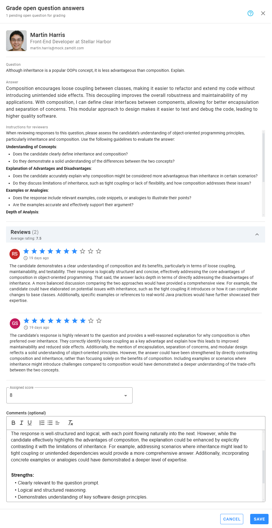 Reviews
