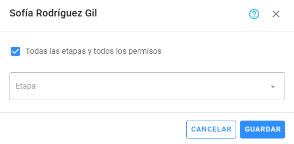 Miembros con acceso completo