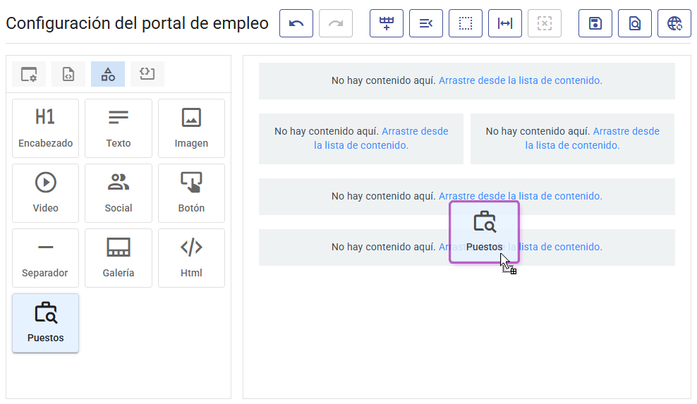 Añadir puestos a tu portal de empleo
