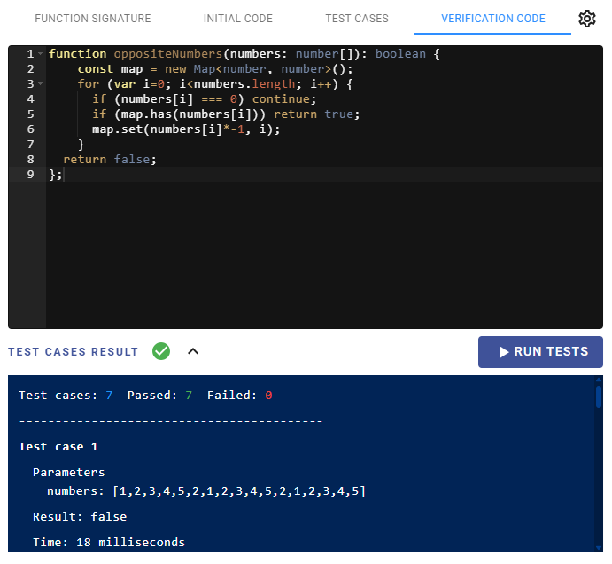 Coding question - Verification code