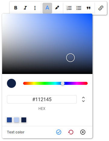 Format Text - Colors